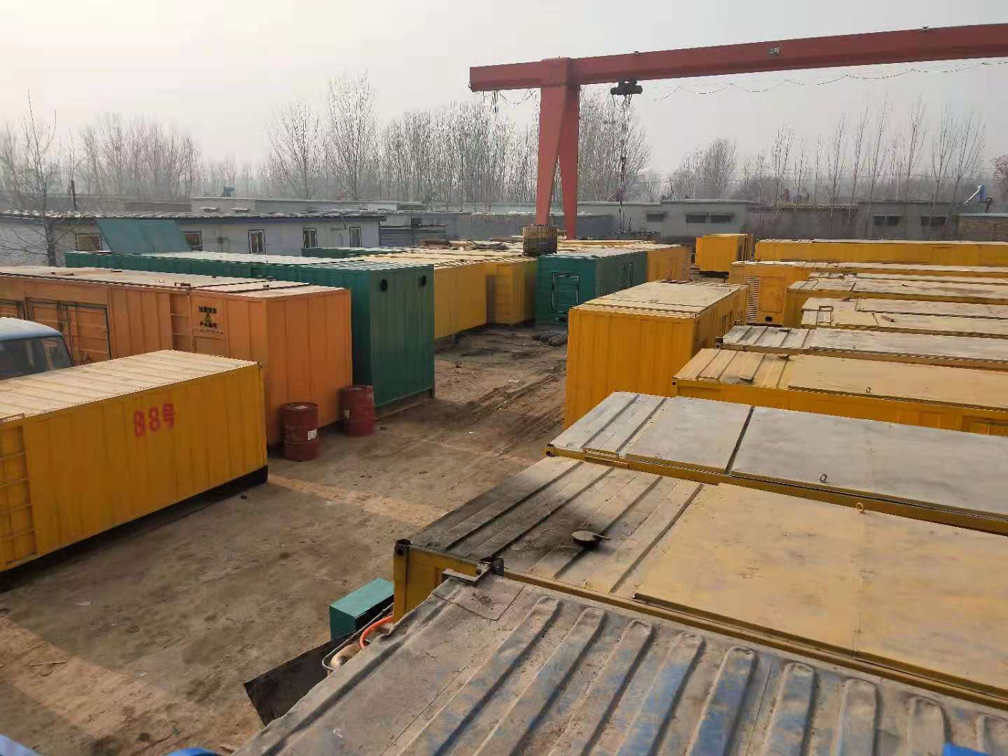 大祥租赁发电机-灰尘、风沙对柴油发电机组造成哪些不良影响？