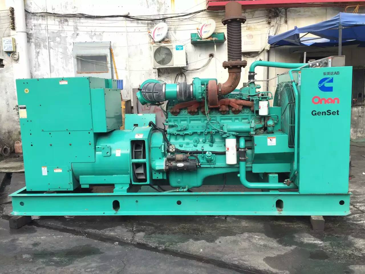 大祥租赁发电机-柴油发电机不正常冒烟的原因